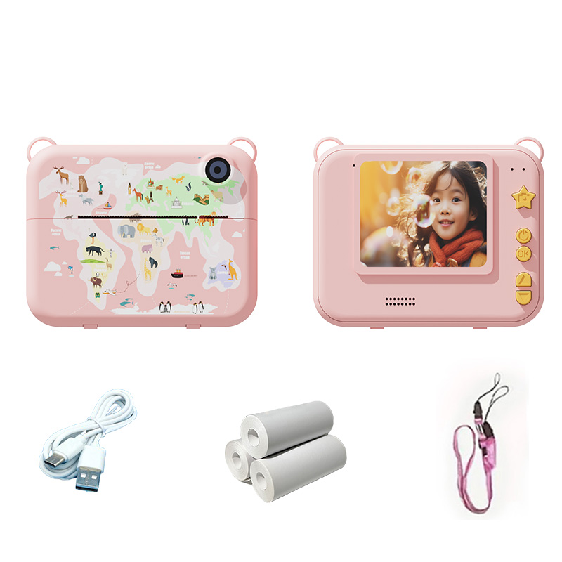 Kids Toys Drawing - Kids Instant Print Camera 1080p High-Definition