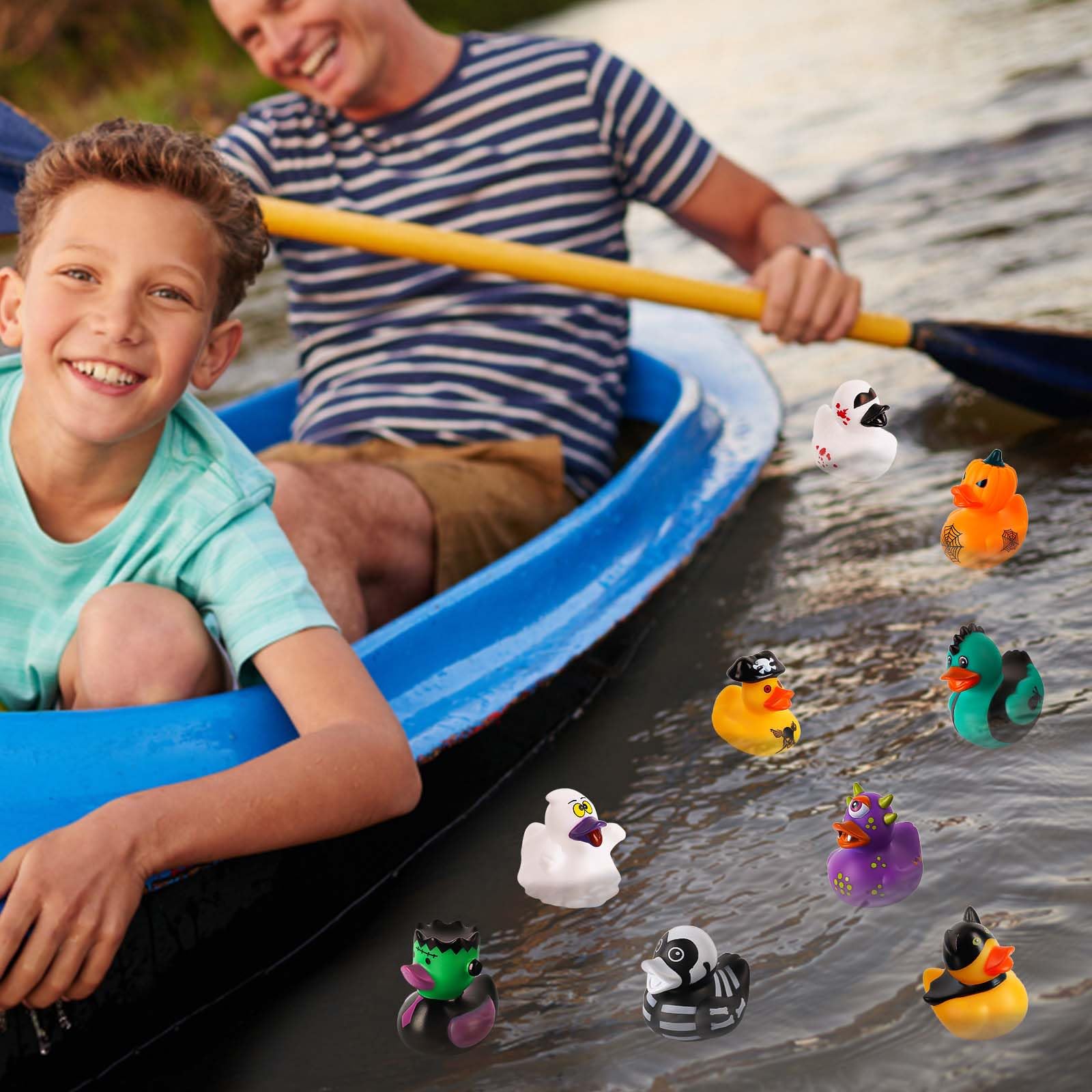 12/24/36PC Halloween Rubber Du - đánh giá và giá Rubber Duck Bath