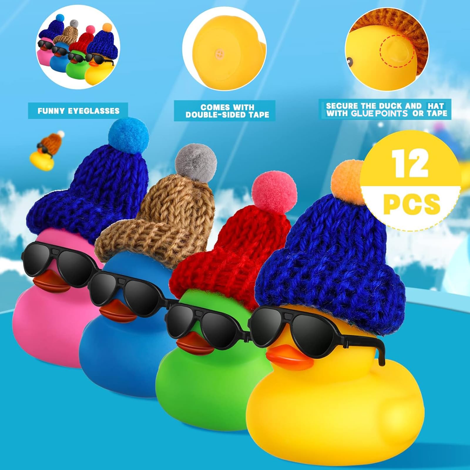 Mini Rubber Ducks with Sunglas - đánh giá và giá Rubber Duck Bath