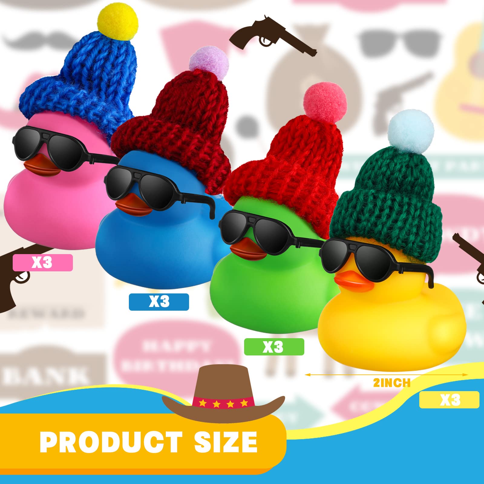 Mini Rubber Ducks with Sunglas - đánh giá và giá Rubber Duck Bath