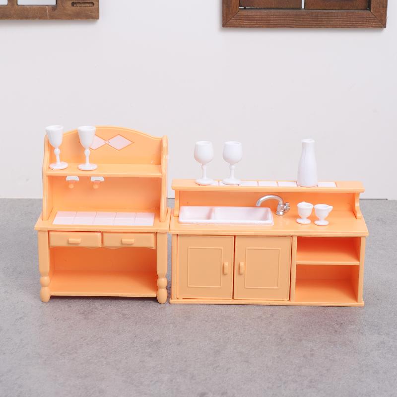 (.) 1 Set Dollhouse Kitchen Fu - đánh giá và giá Play Kitchen Set