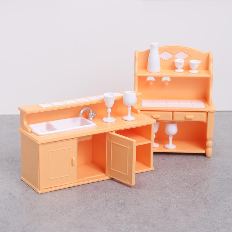 (.) 1 Set Dollhouse Kitchen Fu - đánh giá và giá Play Kitchen Set