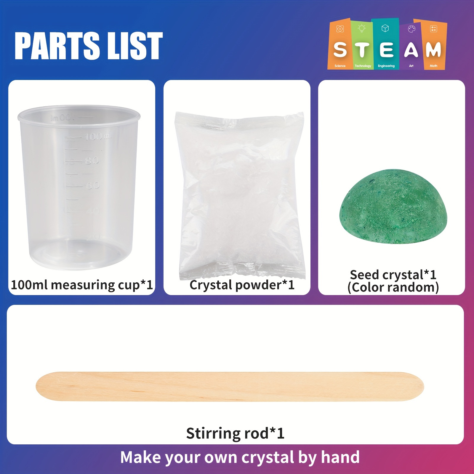 Science education toys, crysta - đánh giá và giá Volcano Experiment Kit