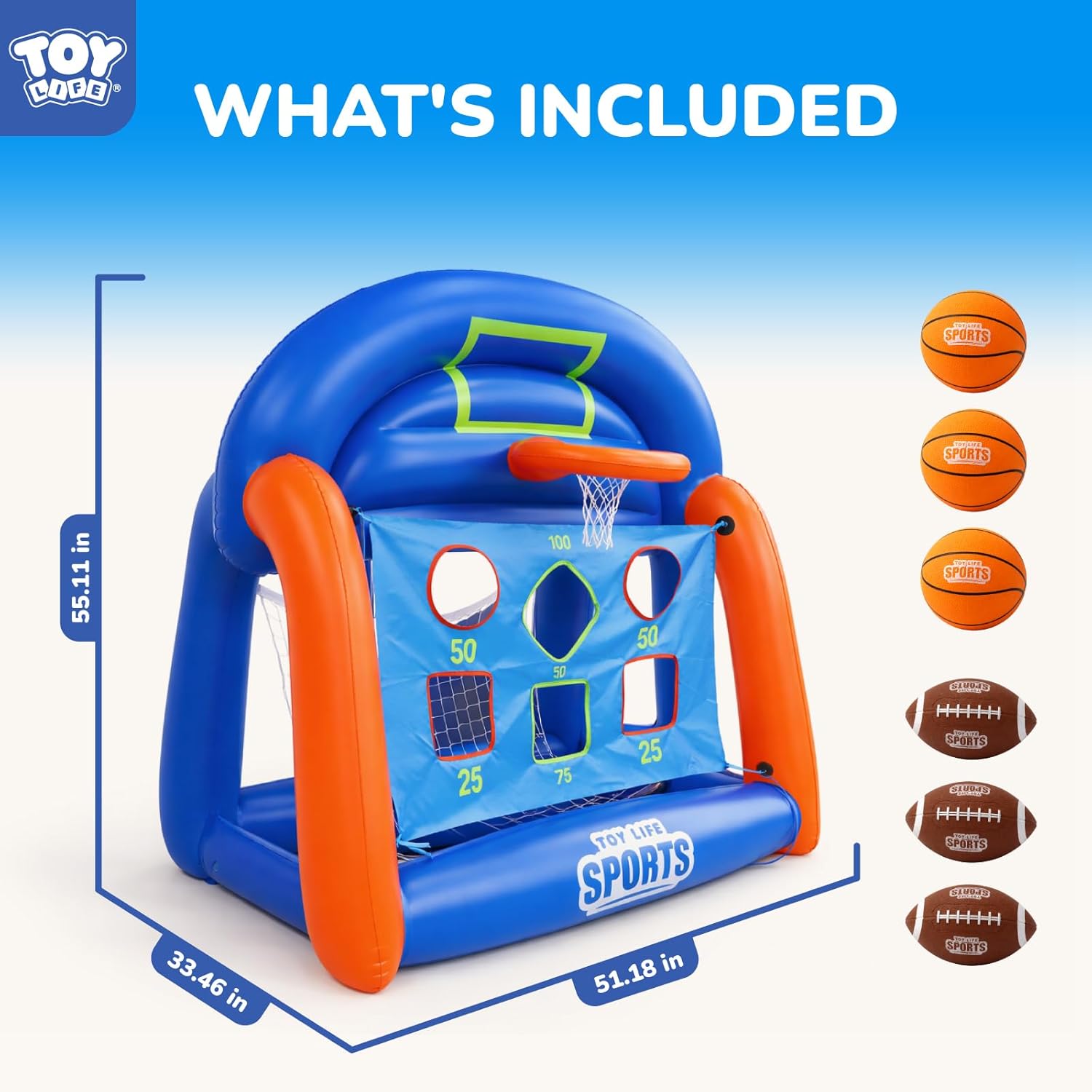 Multi-Sport Pool Games Inflata - đánh giá và giá Kids Toys Kids Toys