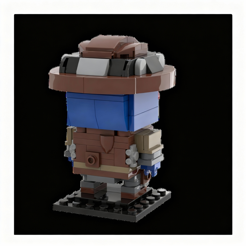 181pcs MOC Cad Bane Brickheadz - đánh giá và giá Kids Toys Cad Block