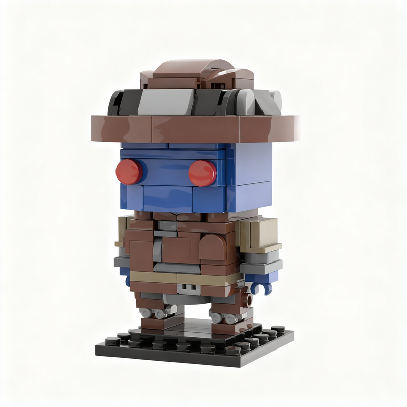 181pcs MOC Cad Bane Brickheadz - đánh giá và giá Kids Toys Cad Block