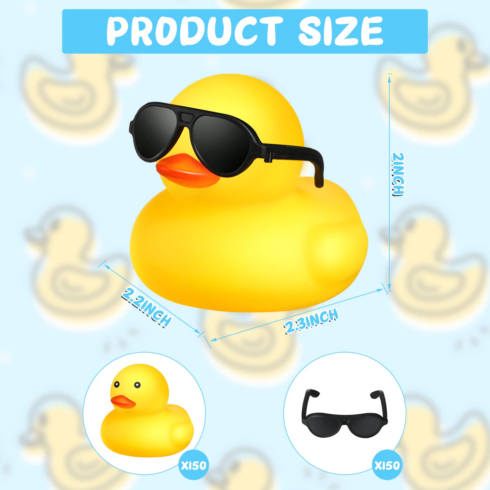 1-100pcs Yellow Mini Rubber Du - đánh giá và giá Rubber Duck Bath