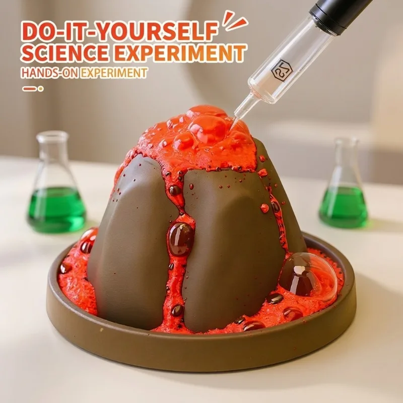 STEM DIY Volcano Science Exper - đánh giá và giá Volcano Experiment Kit