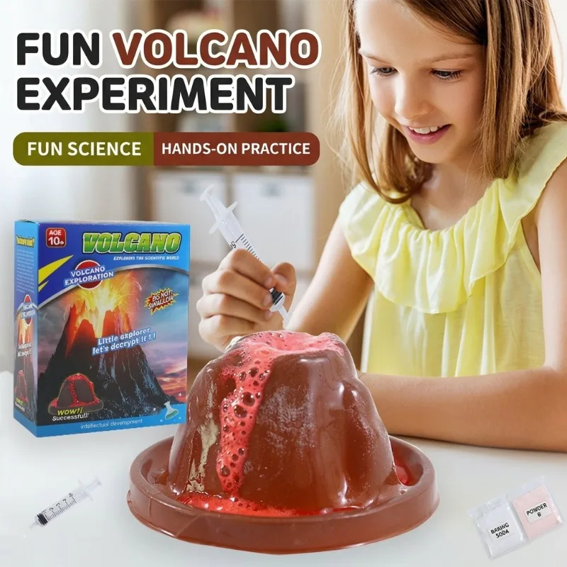 STEM DIY Volcano Science Exper - đánh giá và giá Volcano Experiment Kit