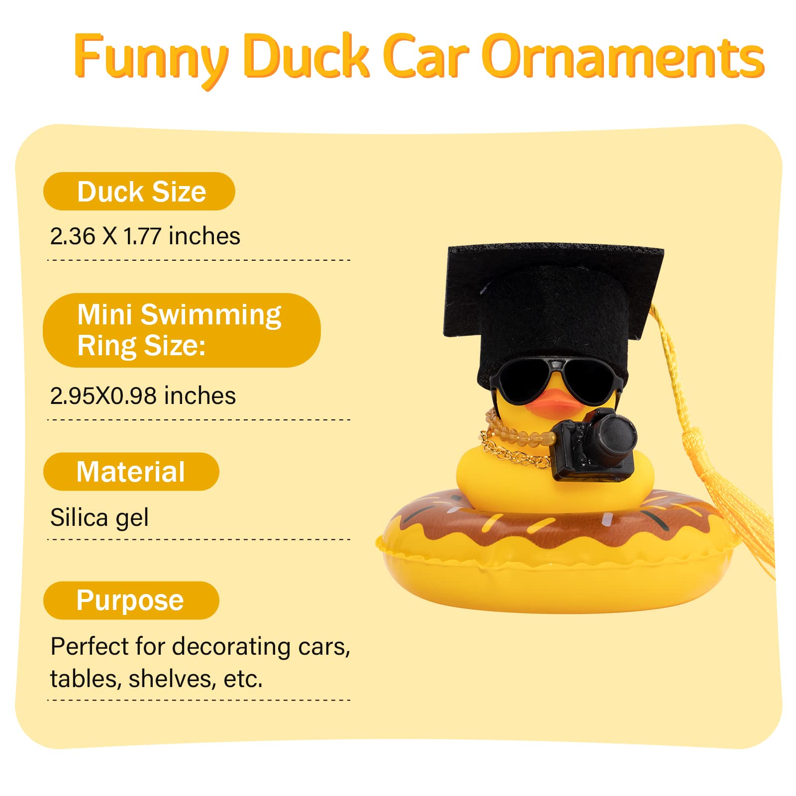 Duck Car Rubber Duck Dashboard - đánh giá và giá Rubber Duck Bath