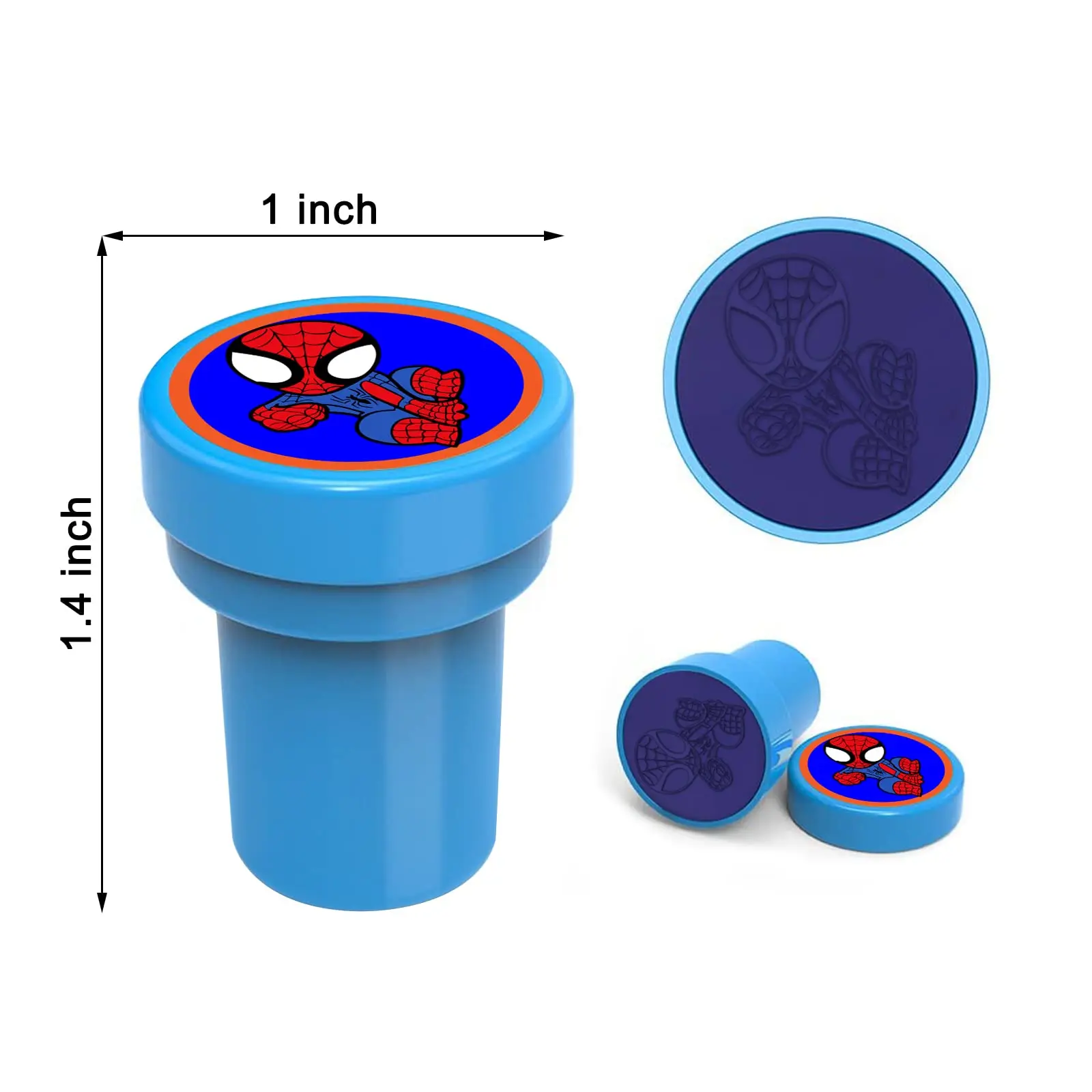 Superhero Mini Cartoon Stamps  - đánh giá và giá Kids Toys Drawing