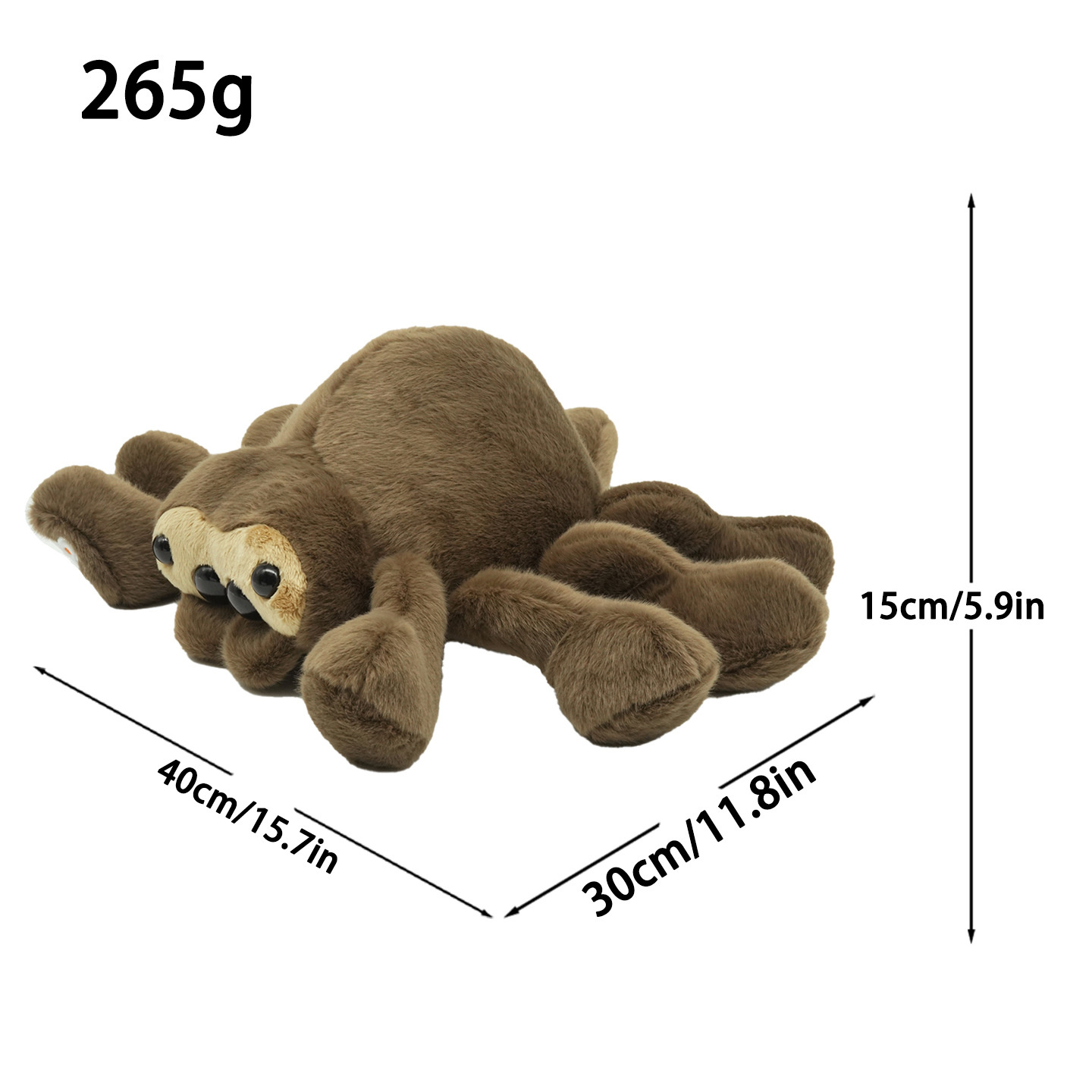 Jumping Spider Plush Toy Cute  - đánh giá và giá Kids Toys Hong Kong