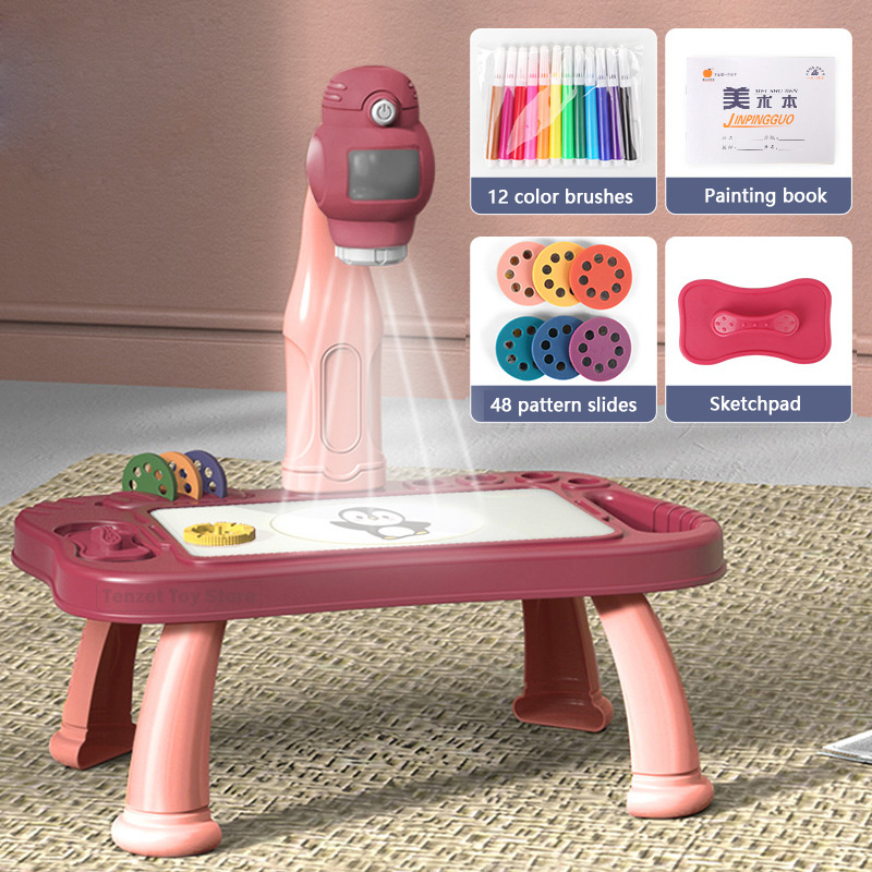 Thông Minh Máy Chiếu Trẻ Em Tr - đánh giá và giá Kids Toys Drawing