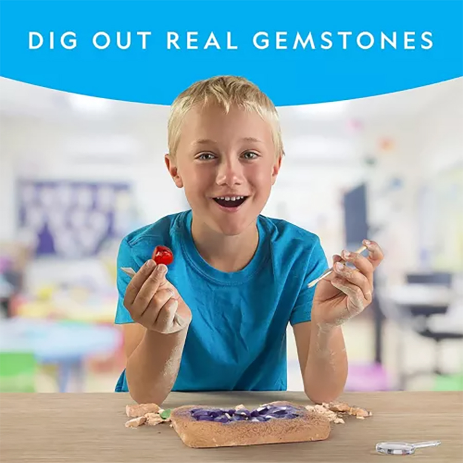 STEM Mega Gemstone Dig Kit-dig - đánh giá và giá Volcano Experiment Kit