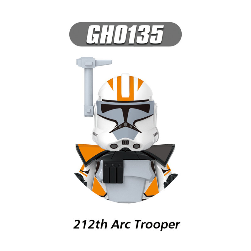 G0118 Clone Trooper 212th Arc  - đánh giá và giá Kids Toys Cad Block