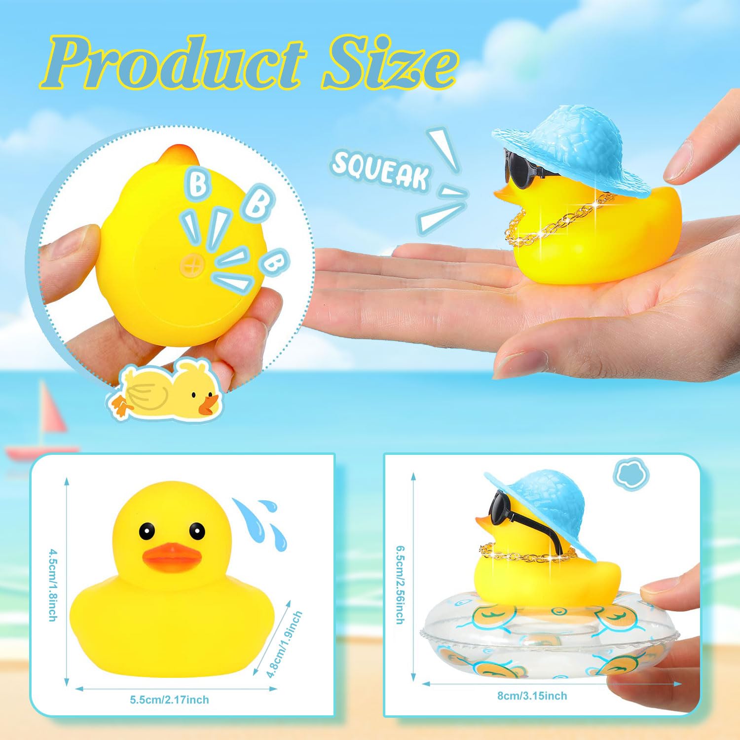 6-36 Set Mini Rubber Ducks in  - đánh giá và giá Rubber Duck Bath