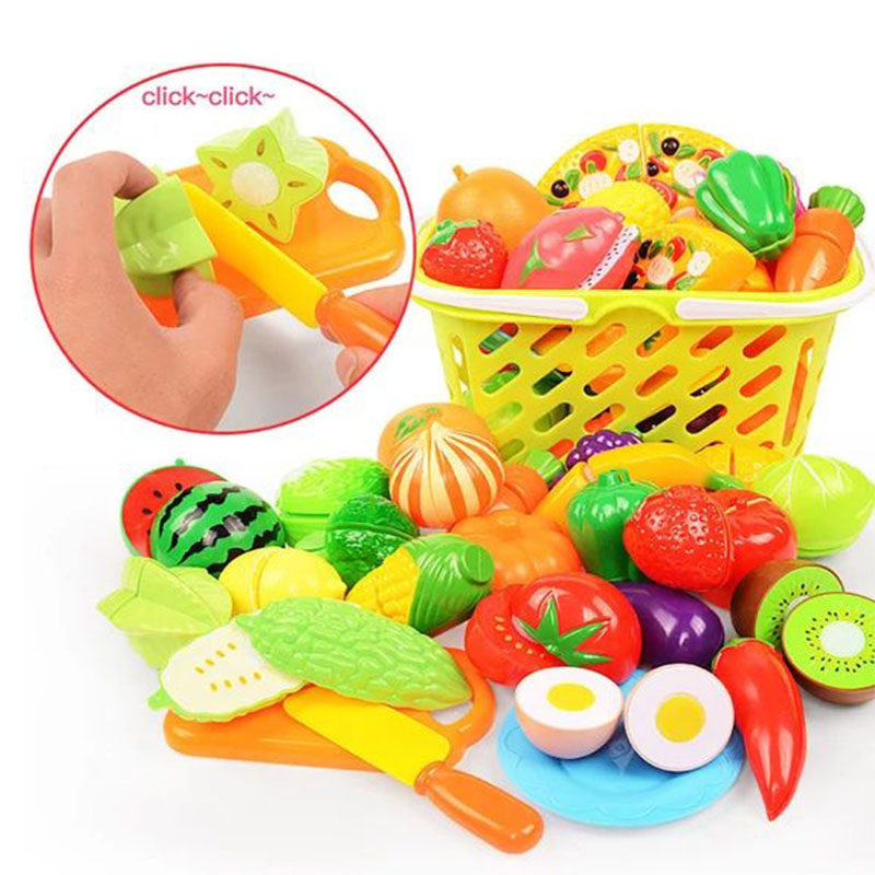 Children Fruit Cutting Toys an - đánh giá và giá Play Kitchen Set