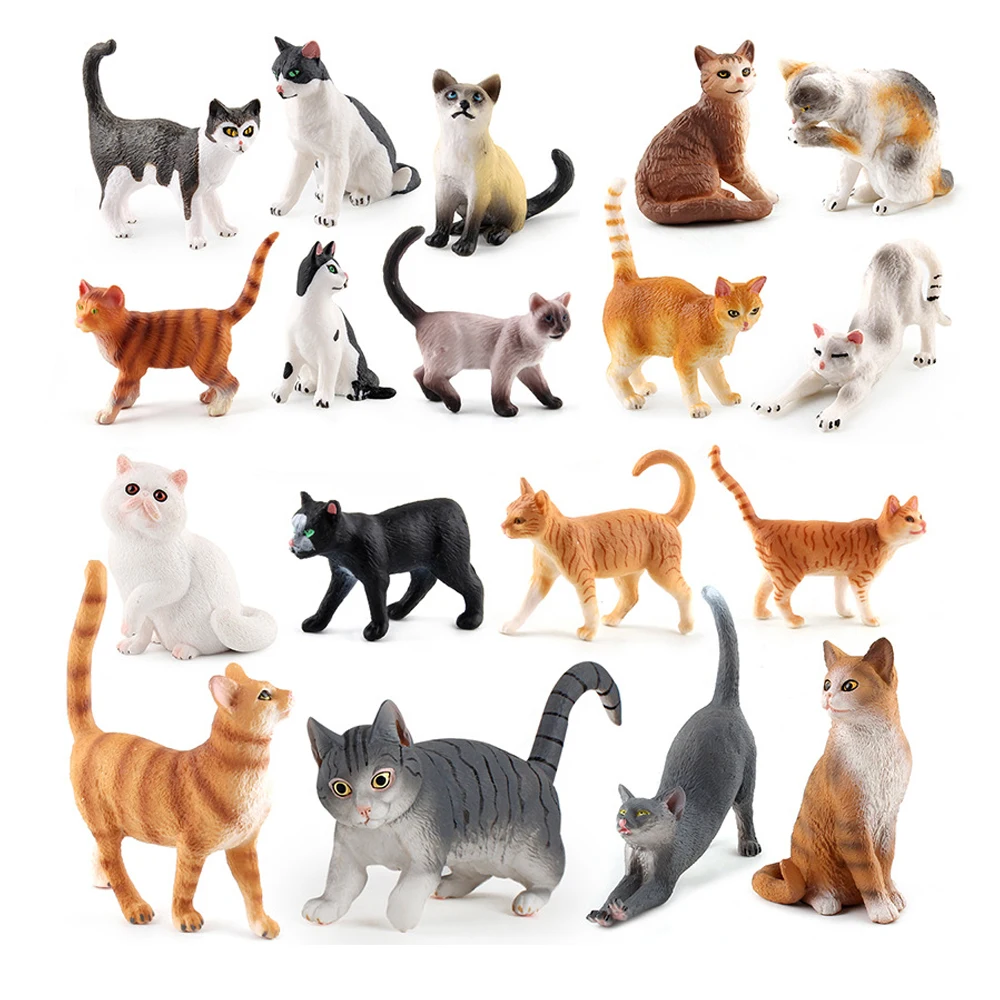 Cat Model Toys Farm Animals Mi - đánh giá và giá Kids Toys Reviews