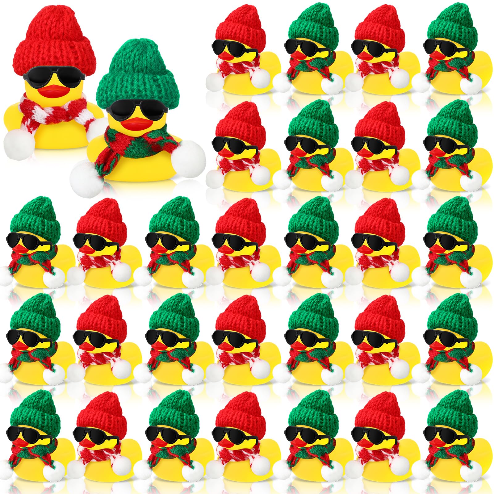 12/24/48 Set Christmas Rubber  - đánh giá và giá Rubber Duck Bath