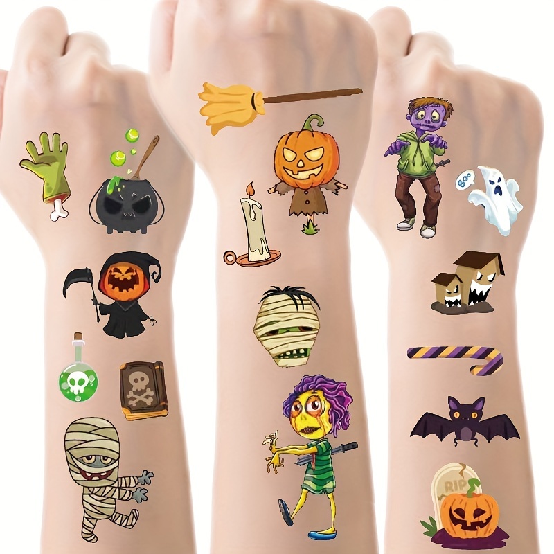 10 Sheets Halloween Pumpkins Z - đánh giá và giá Kids Zombie Toys