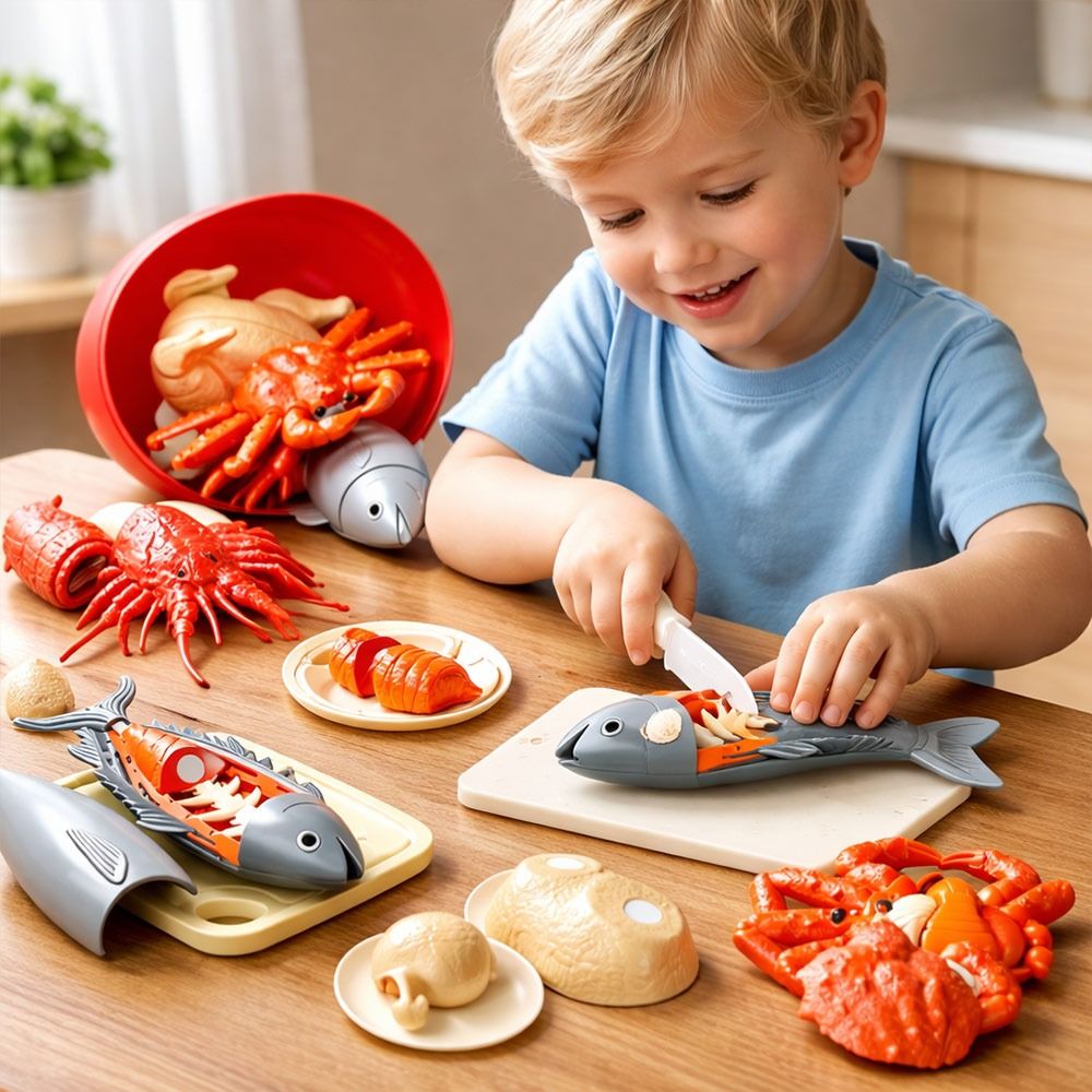 New Detachable Play Cutting Fo - đánh giá và giá Play Kitchen Set