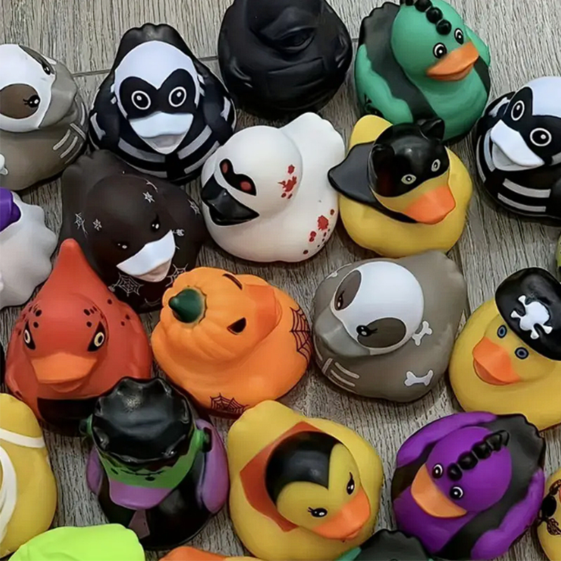 4PCS Halloween Rubber Ducks, 2 - đánh giá và giá Rubber Duck Bath