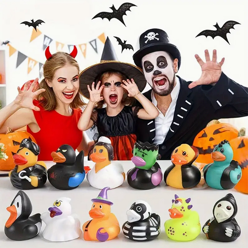 4PCS Halloween Rubber Ducks, 2 - đánh giá và giá Rubber Duck Bath