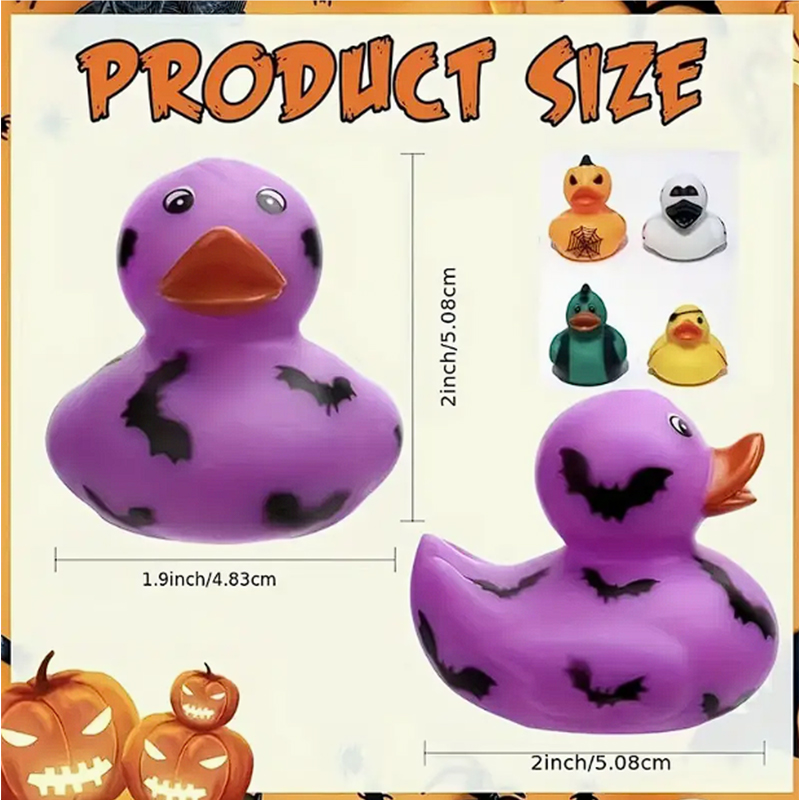 4PCS Halloween Rubber Ducks, 2 - đánh giá và giá Rubber Duck Bath