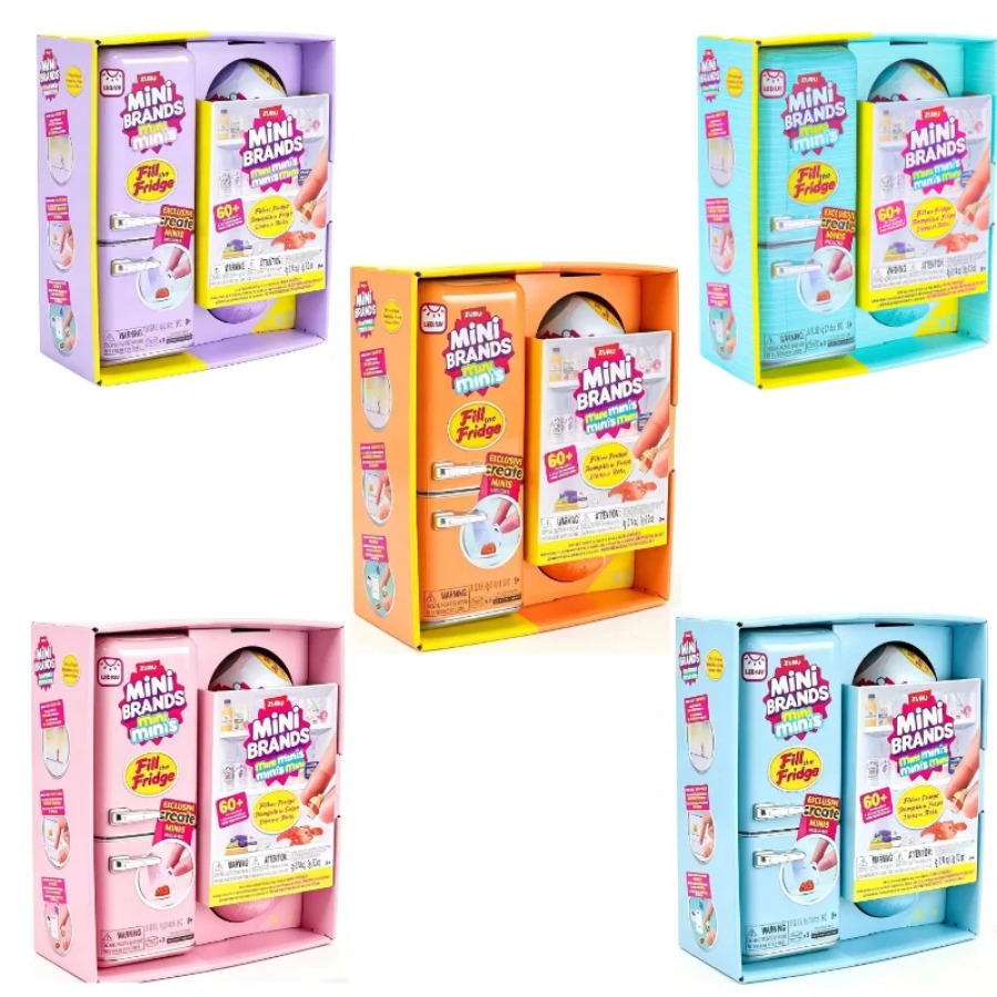 ZURU 5 Surprise Mini Fridge Ba - đánh giá và giá Play Kitchen Set