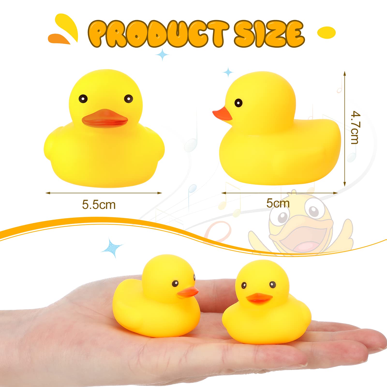 10-100pcs Colourful Rubber Duc - đánh giá và giá Rubber Duck Bath